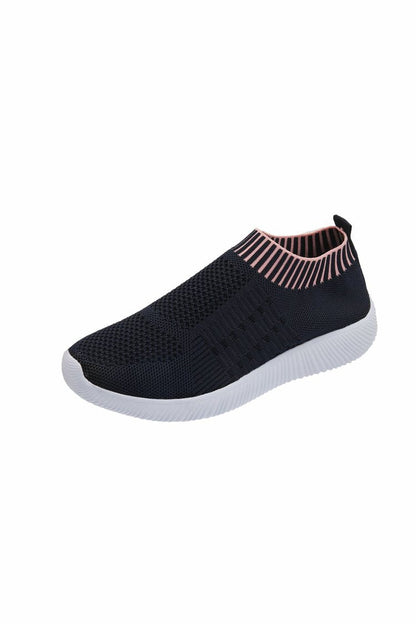 Kvinnors Slip-On Sneakers Sportig Nätmaterial 1