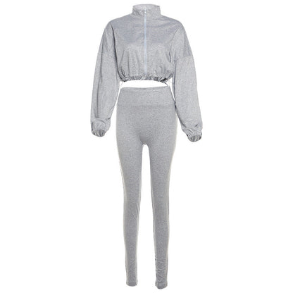 Variant image for Kvinna Byxdräkt Långärmad Polyester Spandex-13