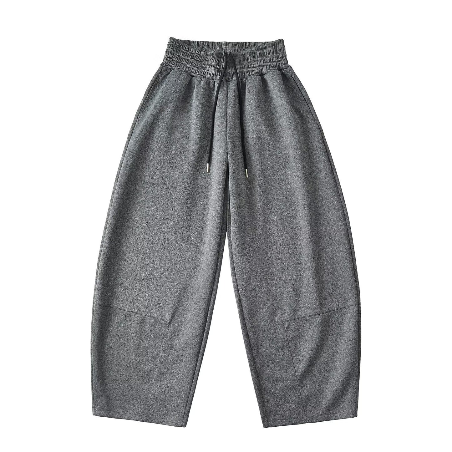 Breda Fritidsbyxor Dam med Elastisk Midja i Lätt Material - Bekväm Passform för Avkopplande Dagar 6