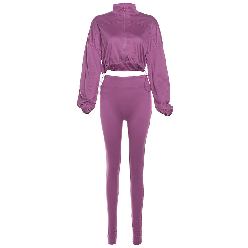Variant image for Kvinna Byxdräkt Långärmad Polyester Spandex-7