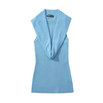 Variant image for Dam Klänning Monterad Polyester med Fälls Halsringning-2