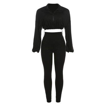 Variant image for Kvinna Byxdräkt Långärmad Polyester Spandex-1