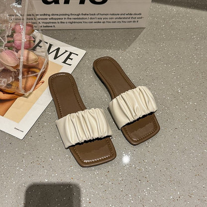 Dam Badskor Öppna Elegant Design med Icke-Glidande Sula Syntetmaterial 3