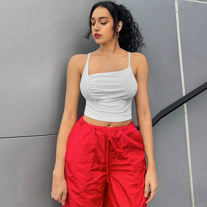 Variant image for Kvinnors Ärmlös Tank Topp Casual Bomull-1