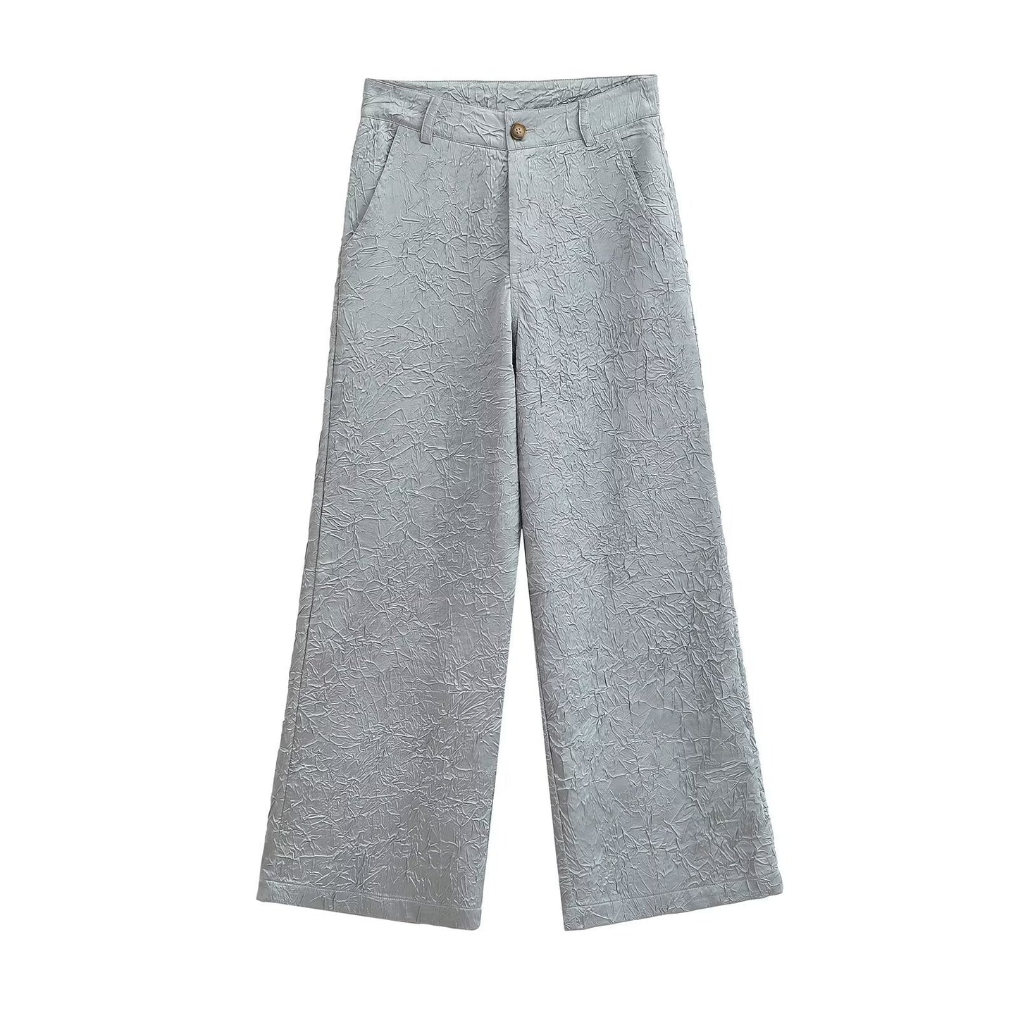 Dam Bredbyxor Strukturdesign Mjuk Andningsbar 5