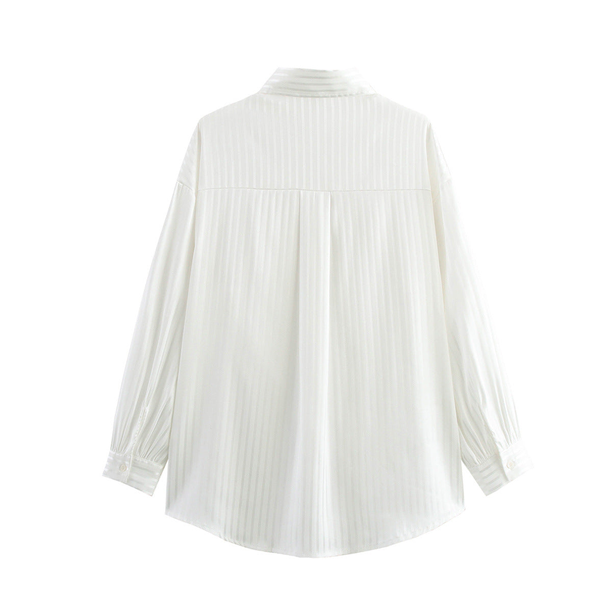 Herrskjorta Mångsidig Lång Ärme Polyester-3