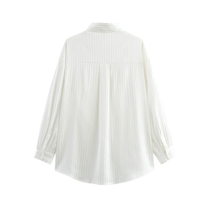 Herrskjorta Mångsidig Lång Ärme Polyester-3