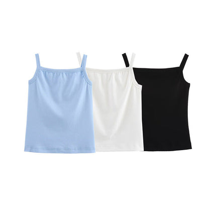 Dam Camisole Top Street Fashion Polyester-2