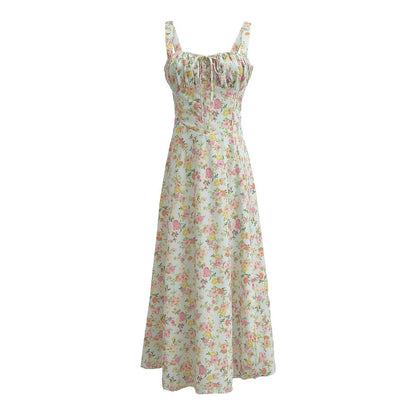 Variant image for Dam Midi Klänning Spaghetti Band Enfärgad Polyester Elegant-25