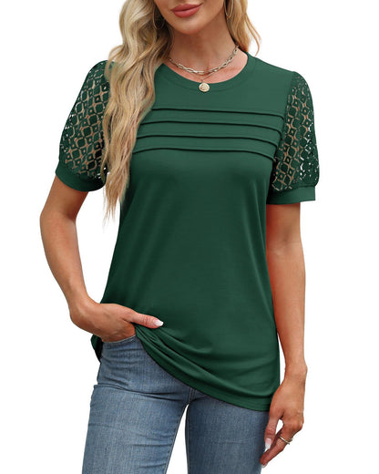 Variant image for Dam T-shirt Löst Sittande Kortärmad 100% Bomull-11