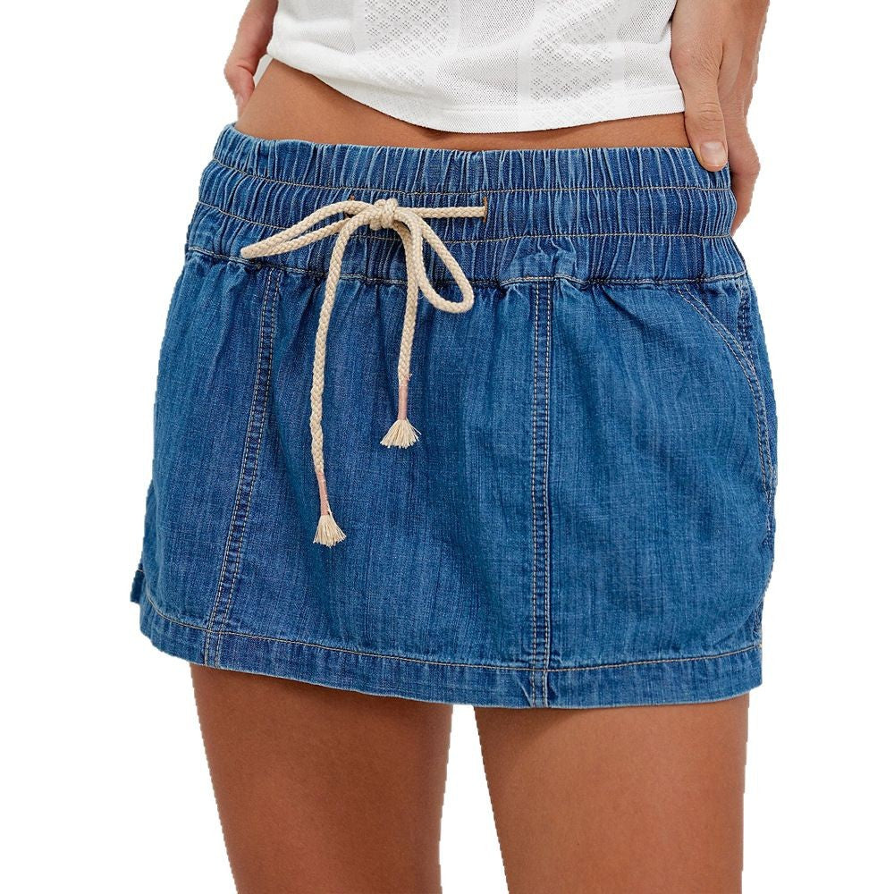 Dam Shorts Casual Med Fickor 100% Bomull-5