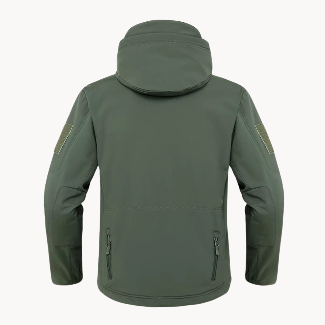 Herrjacka Vattentät Minimalistisk Design För Vinter och Höst-3
