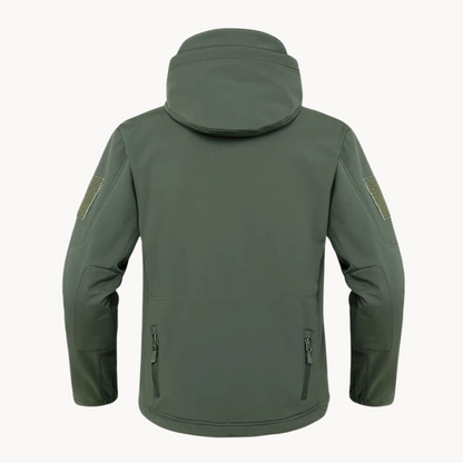 Herrjacka Vattentät Minimalistisk Design För Vinter och Höst-3