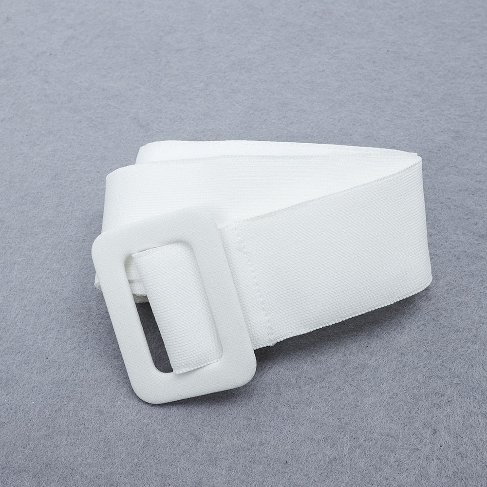 Dam Klänning Midi Bandeau Polyester Spandex Elegant Stil-5