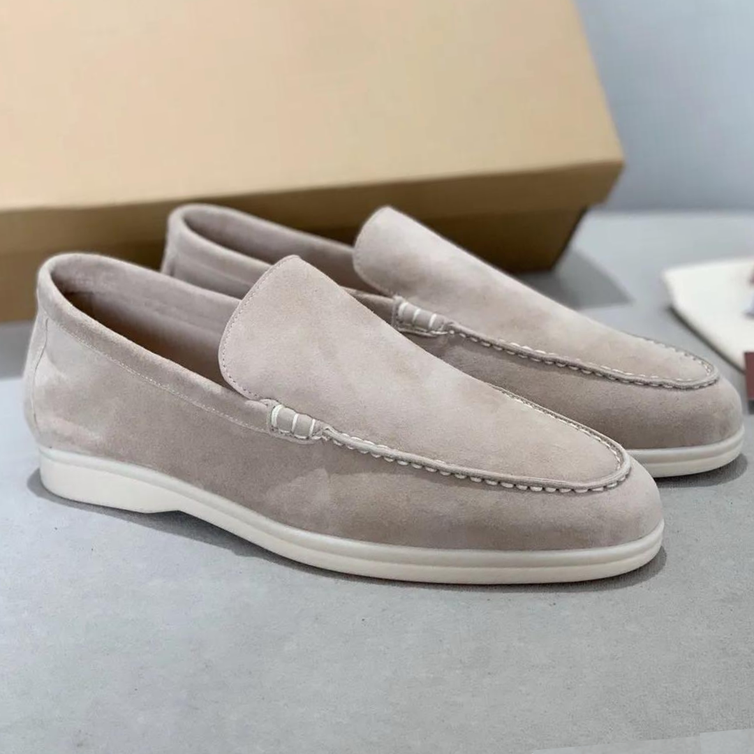 Herrskor Loafers Mocka Elegant Design-6