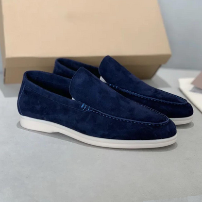 Herr Loafers Mocka Elegant Design Mjuk Läderfoder 10