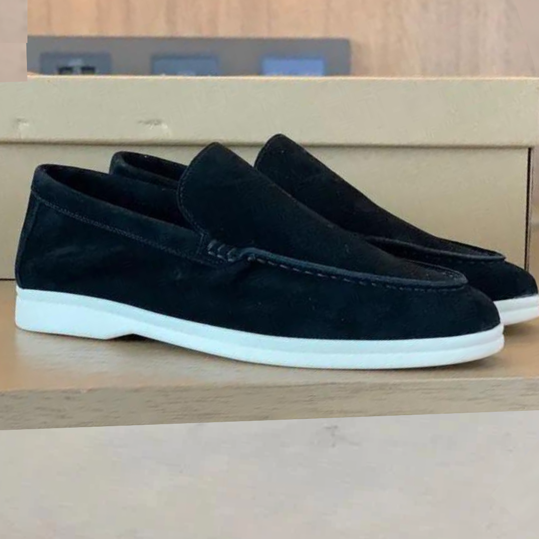 Herr Loafers Mocka Elegant Design Mjuk Läderfoder 13
