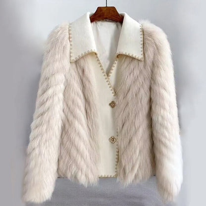 Kvinna Vintage Kappa Mysig Högkvalitativ Tyg 5