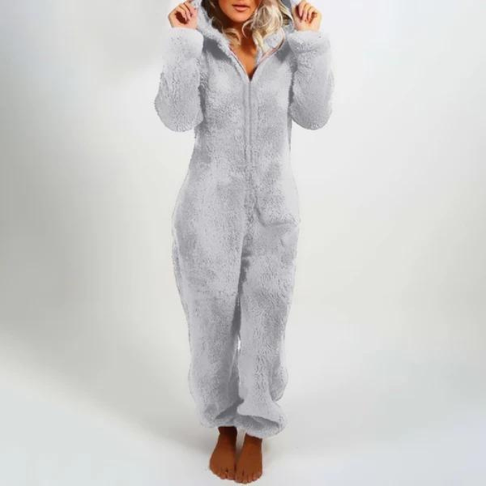 Vuxen Jumpsuit Loungewear Linne Bomull Polyester-1