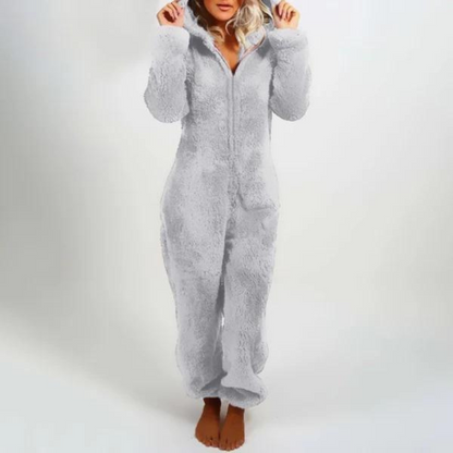 Vuxen Jumpsuit Loungewear Linne Bomull Polyester-1