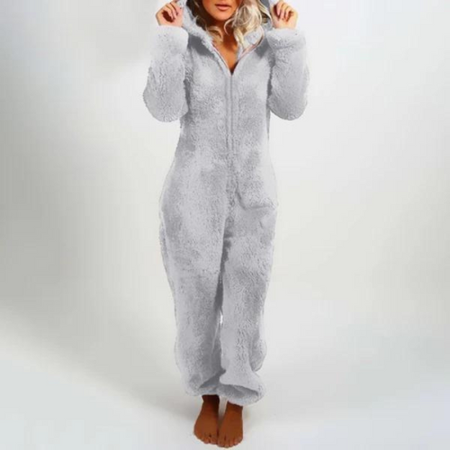 Vuxen Jumpsuit Loungewear Linne Bomull Polyester-1