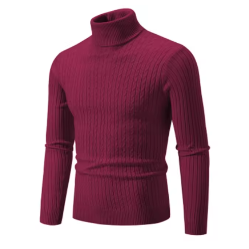 Variant image for Stickad Dam Tröja Turtleneck Mjuk Tygblandning-43