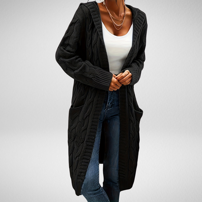 Variant image for Damjacka Mjuk med Huva och Fickor i Polyester-1