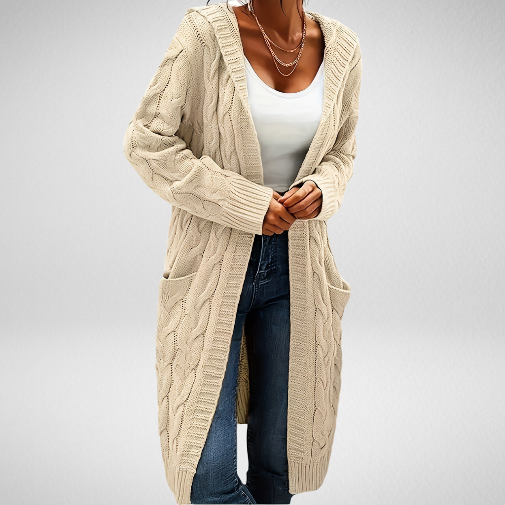 Variant image for Damjacka Mjuk med Huva och Fickor i Polyester-7