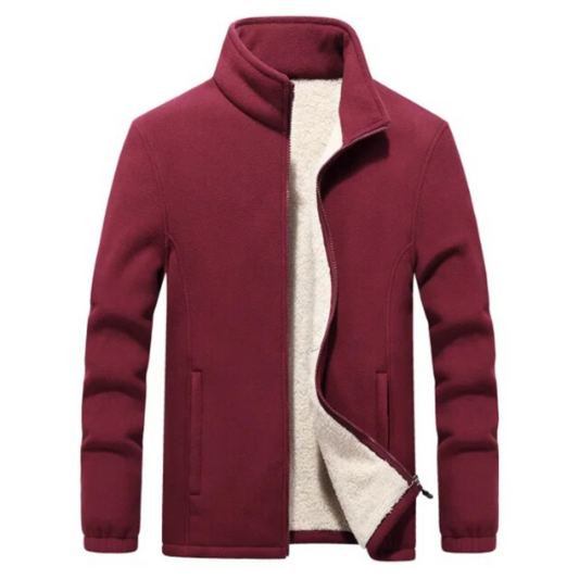 Dam Fleecejacka Tidlös Fleece Material Komfort-1