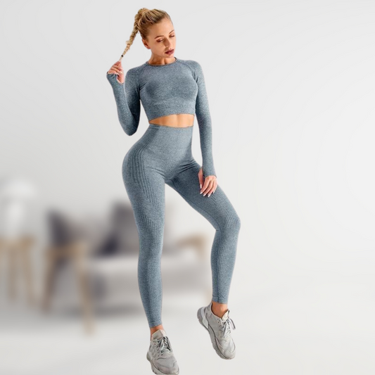 Dam Sportset Aktiv Klädsel 5 Delar Polyester Elastan-1