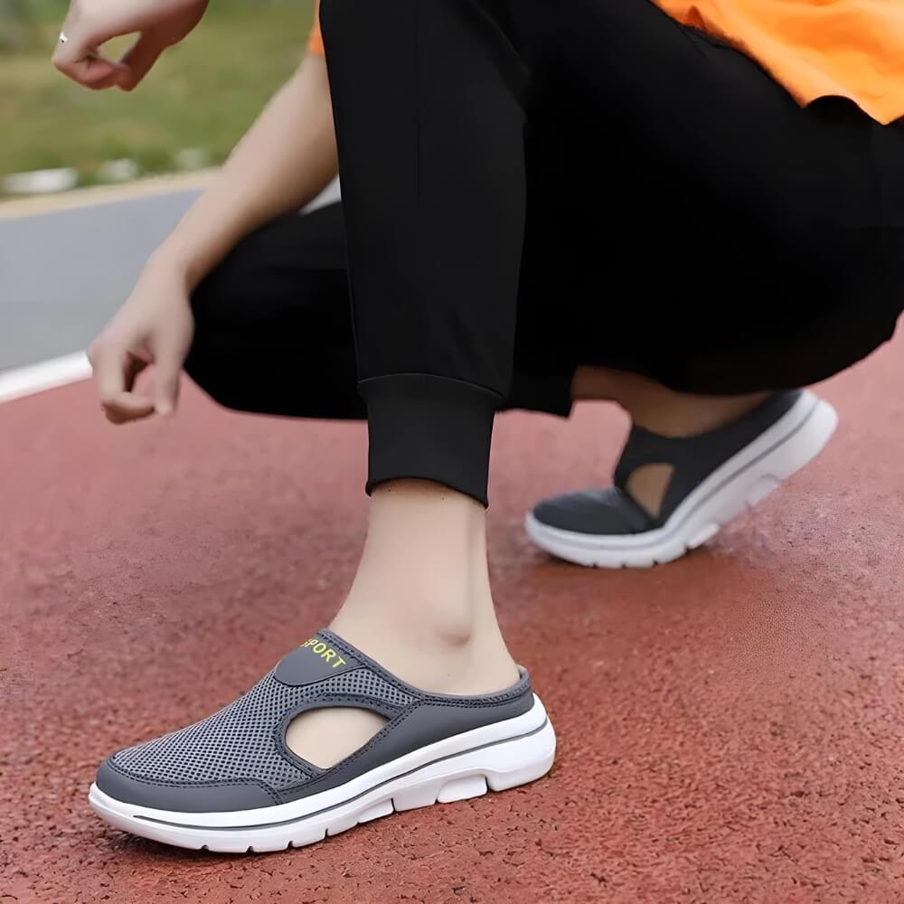 Kvinnors Sportiga Sandaler Ergonomisk Syntetisk Design 4
