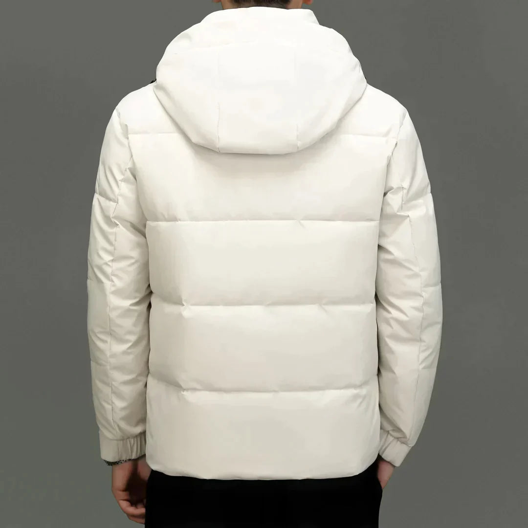 Damjacka Slim Fit Isolerad med Huva Polyester-3