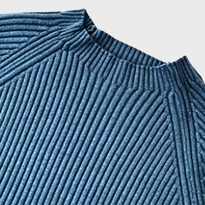 Kvinnors Tvådelad Uppsättning Ribbad Tröja och Byxor Ribbade Tyger-5