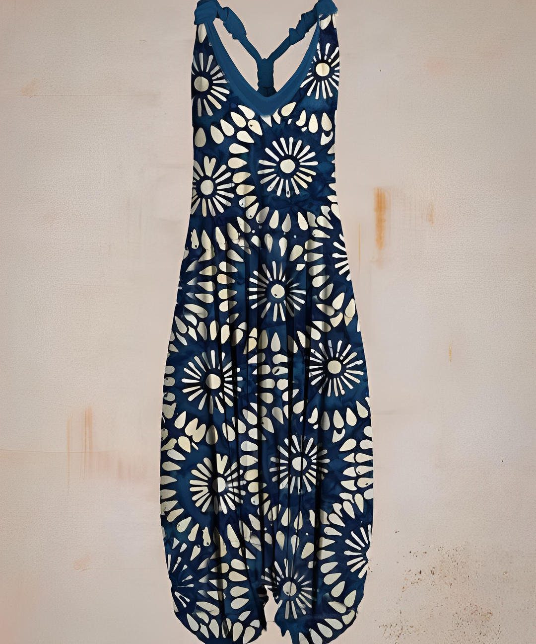 Dam Jumpsuit Bohemisk Stil Mjuk Lätt Tyg 16