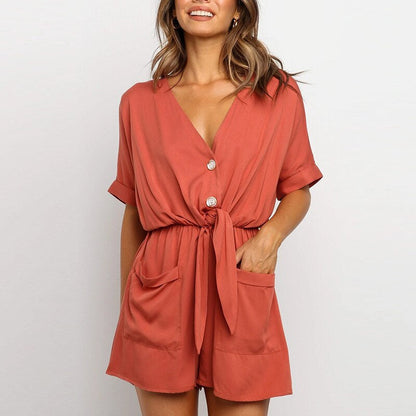 Variant image for Dam Jumpsuit Avslappnad Stil Polyester-13