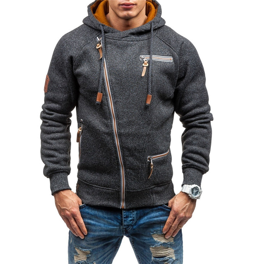 Herren-Fleeceweste, sportliches Design, atmungsaktiv, Fleece-1