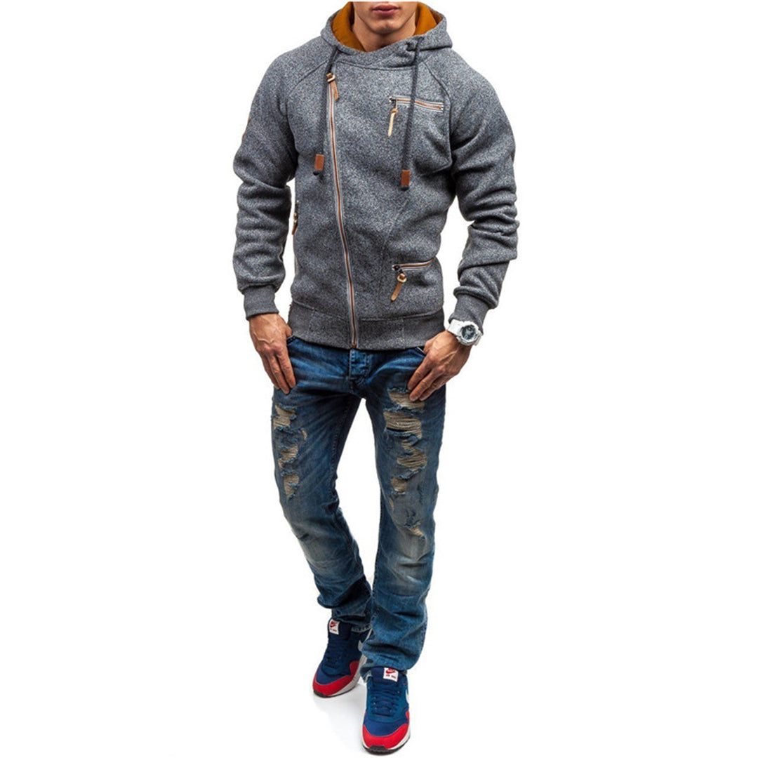 Herren-Fleeceweste, sportliches Design, atmungsaktiv, Fleece-4
