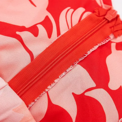 Damklänning Lång Veckad Öppen Rygg Hög Midja Polyester-3