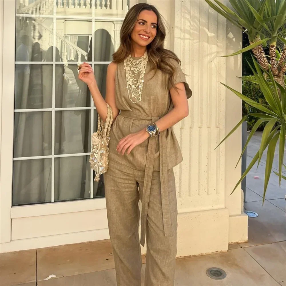 Dam Set Avslappnad Polyester 4