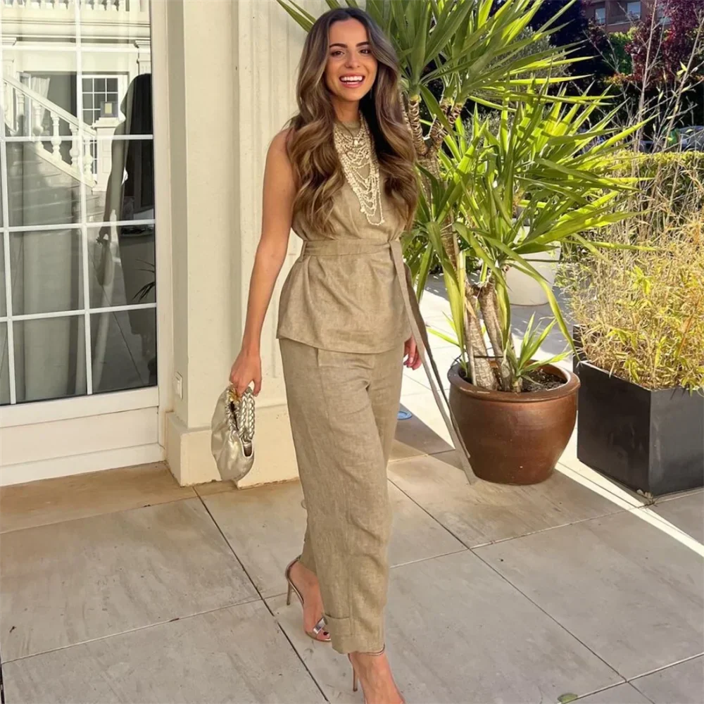 Dam Set Avslappnad Polyester 3