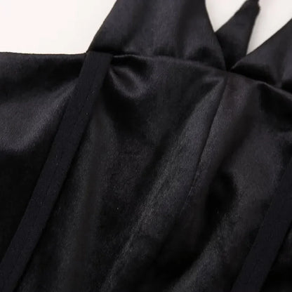 Dam Kjol Normal Passform Sammet-4