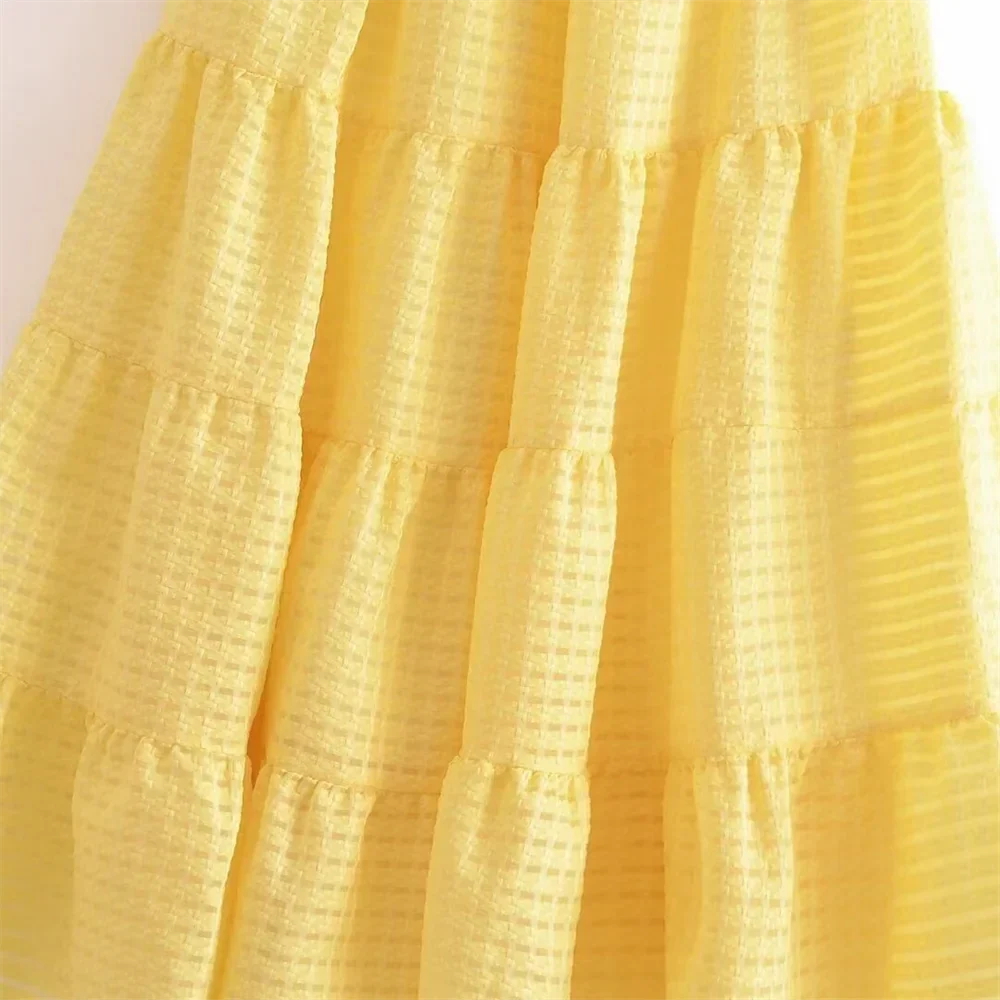 Dam Sommar Topp Normal Passform Polyester för Varmt Väder 5