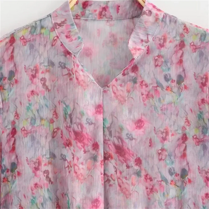 Herr T-Shirt Slim Fit Tryckt Bomull 3