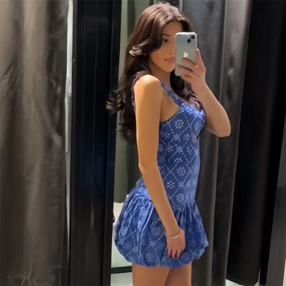 Herrskjorta Kortärmad Slim Fit Broderad 100% Bomull 3