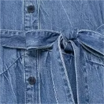Snygga Byxor Dam Smal Passform Högkvalitativ Denim 5