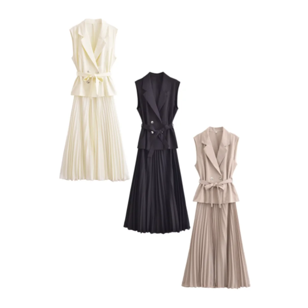 Dam Slim Fit Topp Veckad V-ringning Polyester för Fest och Vardag 5