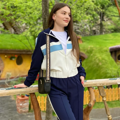 Damklänning Vintage 2-delad Polyester för Sommarens Evenemang 3