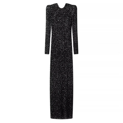 Dam Festtoppar Snäv Passform Polyester med Cirkulär Halsringning 6