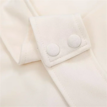 Dam Ärmlös Topp Rund Halsringning Bomull-4