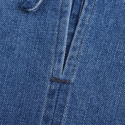 Fina Dam Klänningar Löst Snitt 100% Bomull-5